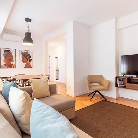 Stylish 3br In W Ac By Lovelystay Apartman Porto